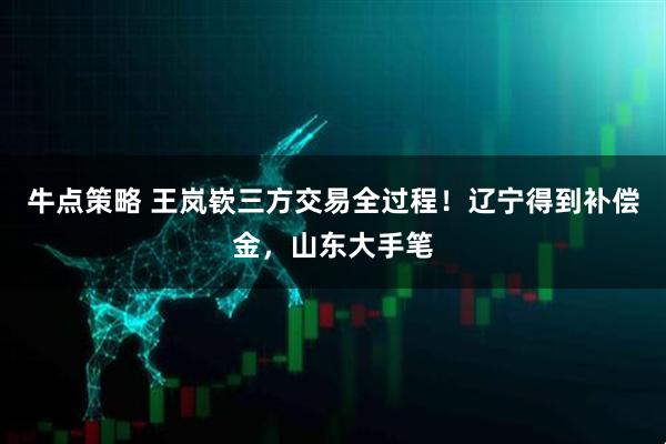 牛点策略 王岚嵚三方交易全过程！辽宁得到补偿金，山东大手笔